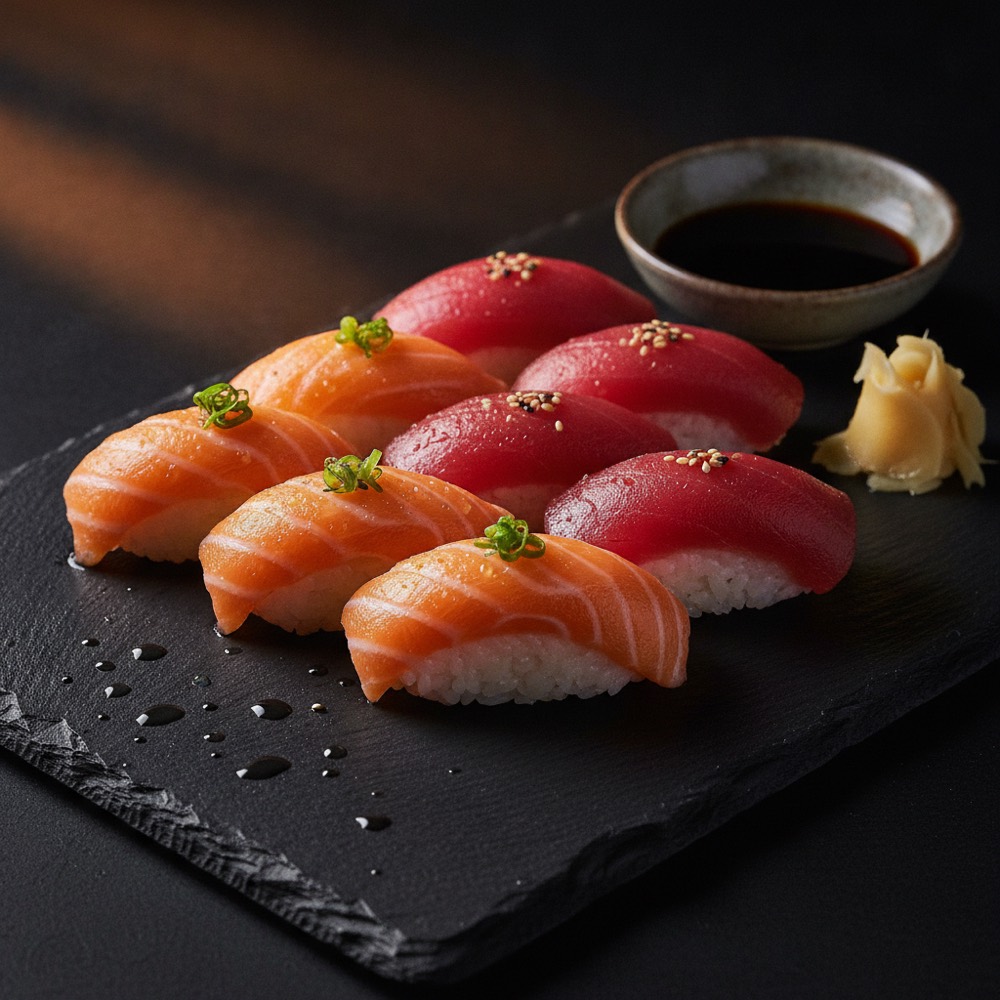 Prato de sushi premium